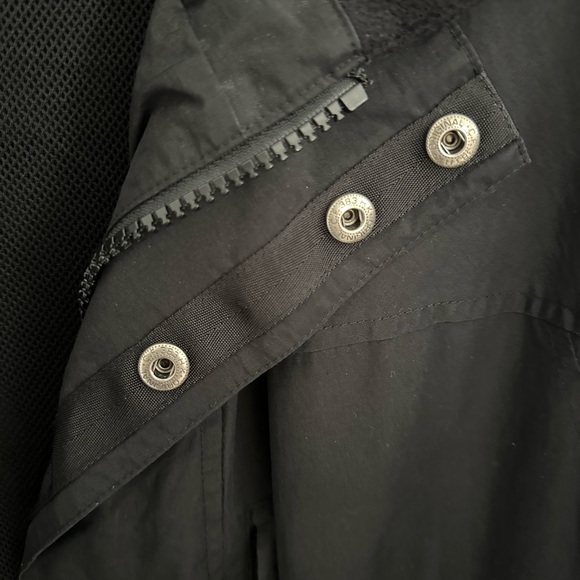 Daniel Cremieux windbreaker jacket, black. Size Medium. - Picture 4 of 5